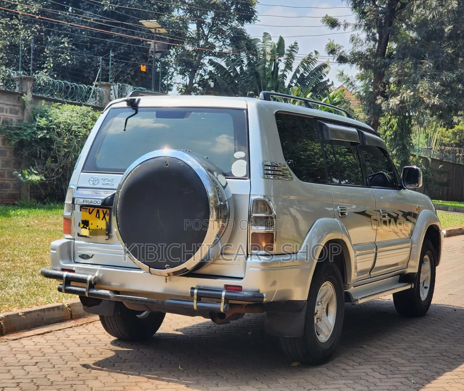 Toyota Land Cruiser Prado 2000 Silver