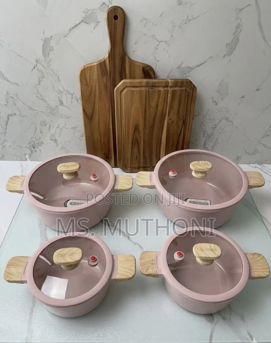Blush Blossom Ceramic Cookware Set
