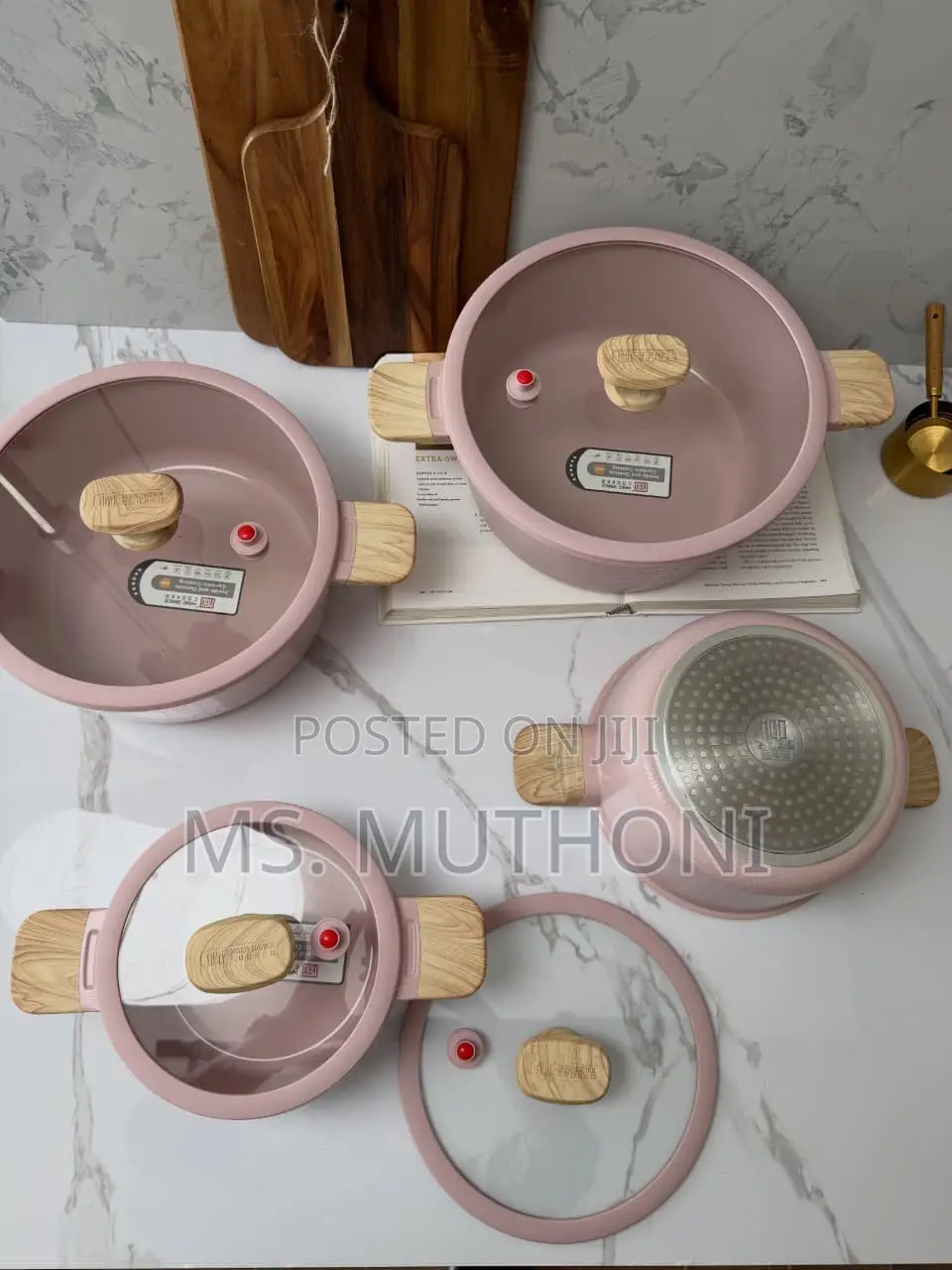  Earthy Peach Die-Cast Cookware Masterpiece