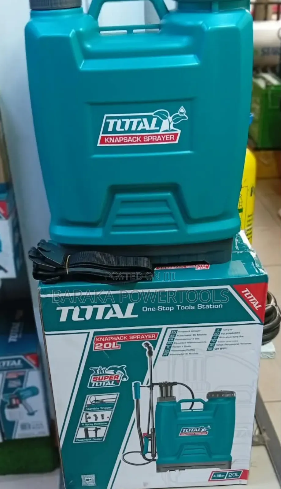 TOTAL 20-Litre Knapsack Sprayer.