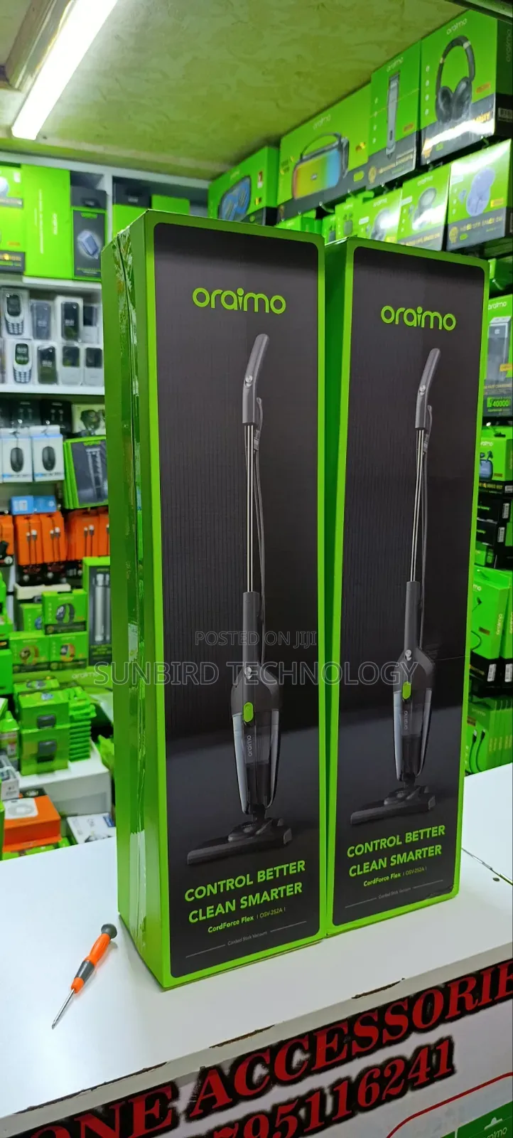 Oraimo Cordforce Flex Corded Vacuum Cleaner Osv-252a.