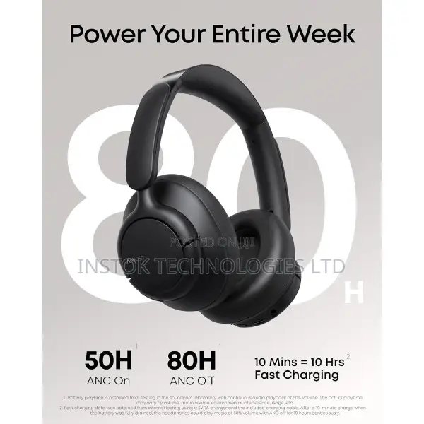 Anker Soundcore Q31i Adaptive ANC Over-Ear Headphones