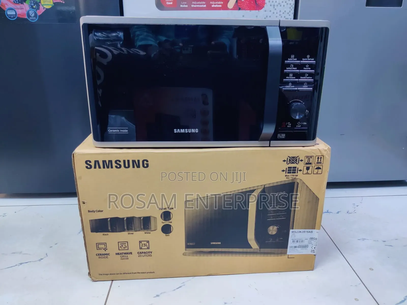 Samsung Microwave Oven 23L Digital Solo Silver
