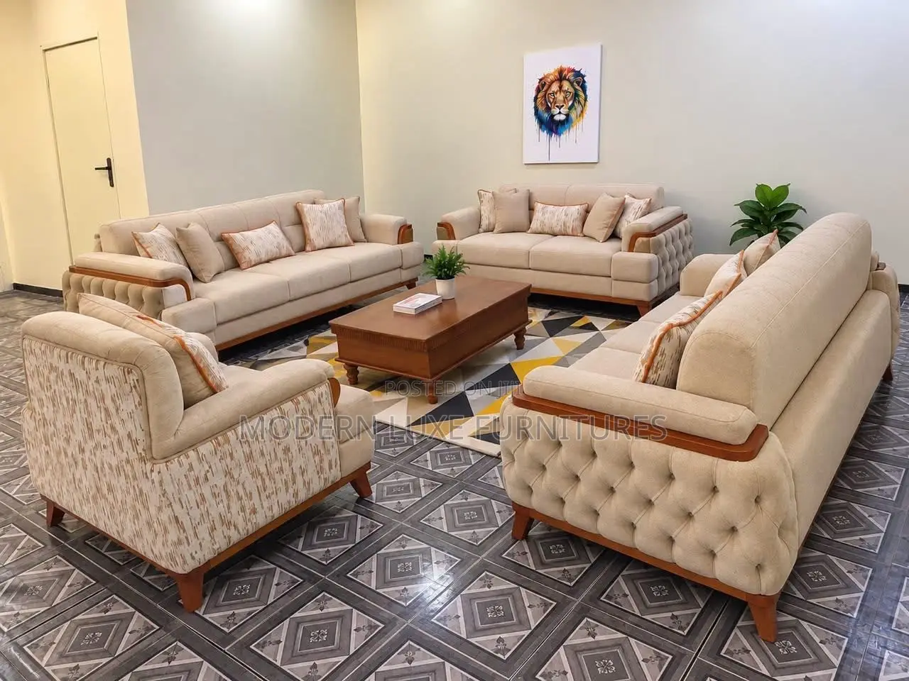 Calestia Lounge 7 Seater Sofa/7 Seater Sofa