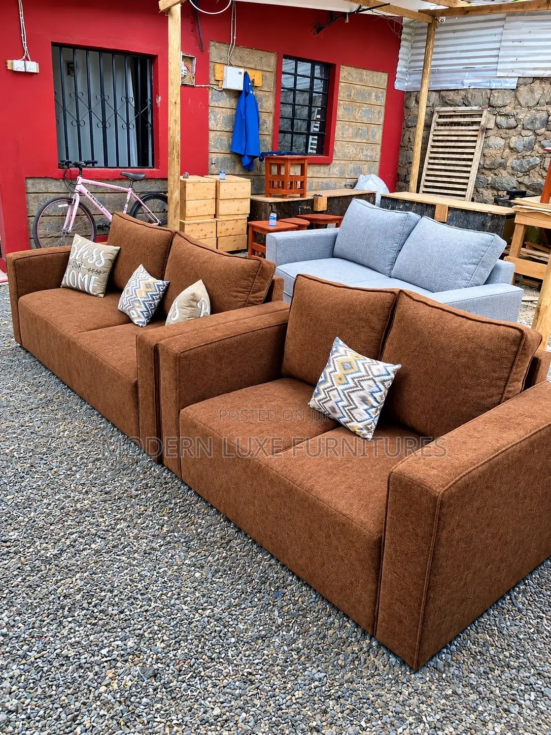 Caspian Luxe 5 Seater Sofa/5 Seater Sofa