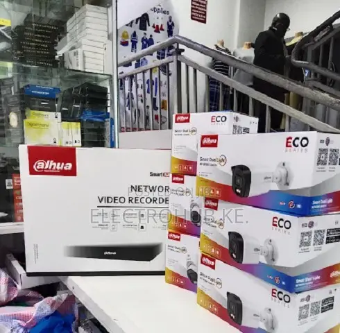 Dahua 4 Channel Smart Dual Light Ip Cameras 4 CCTV Camera Kit