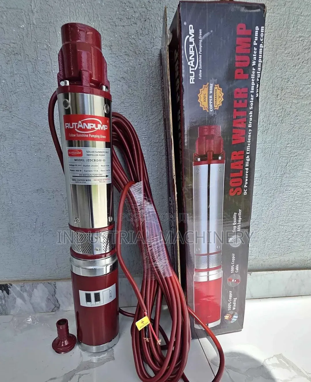 Rutan Dc Submersible Water Pump 24V