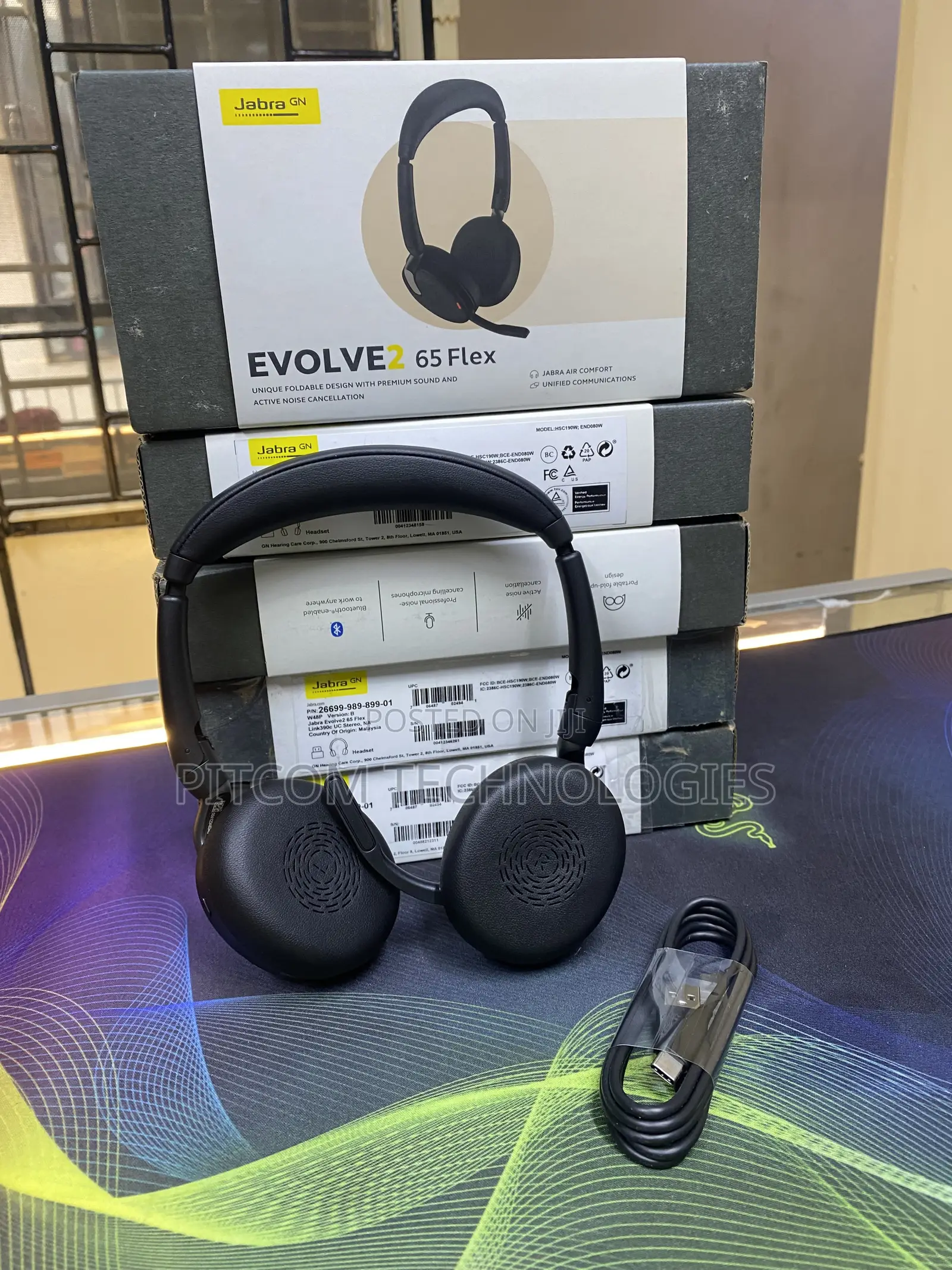 Jabra Headphones Evolve 2 65 Flex