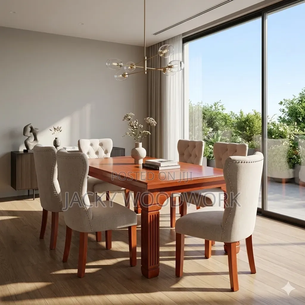 Tufted Upholstered Dining Set
