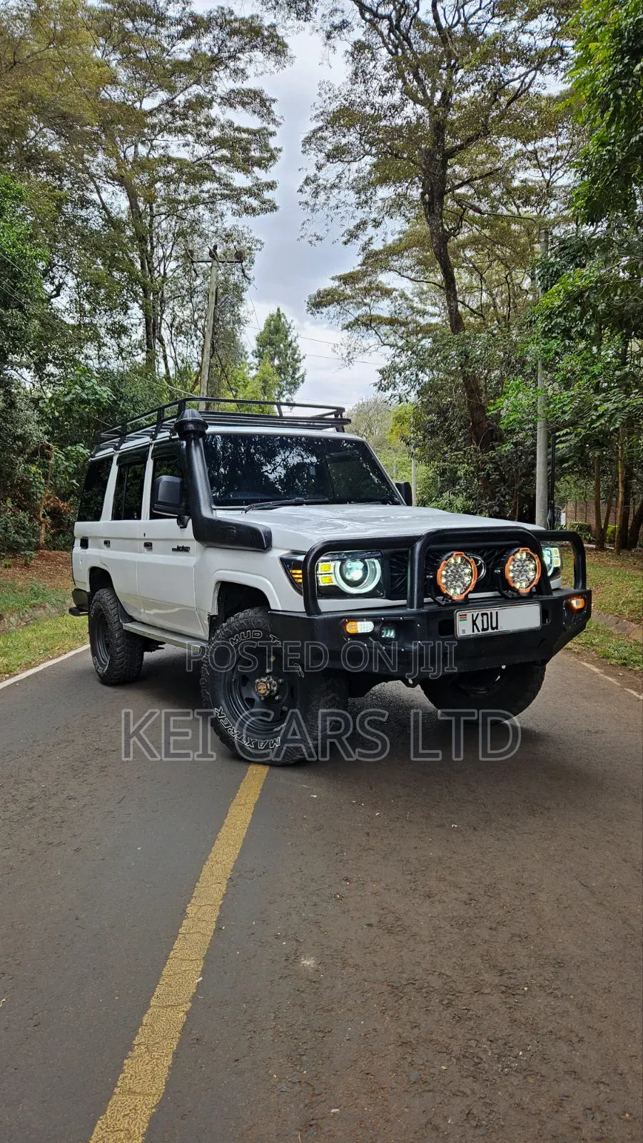 Toyota Land Cruiser 76 Series 2009 White