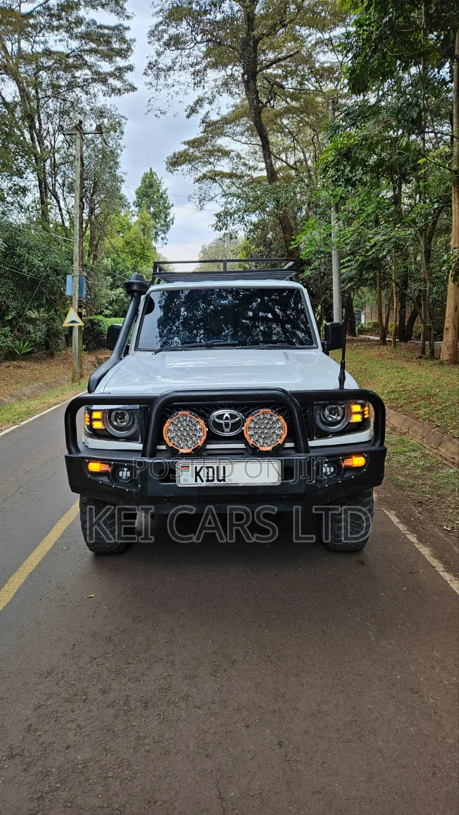 Toyota Land Cruiser 76 Series 2009 White