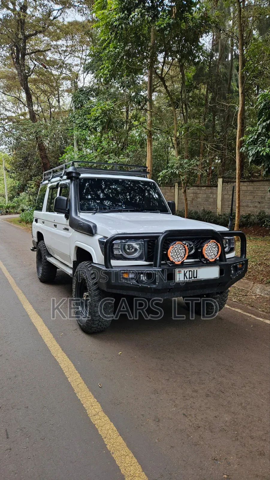 Toyota Land Cruiser 76 Series 2009 White