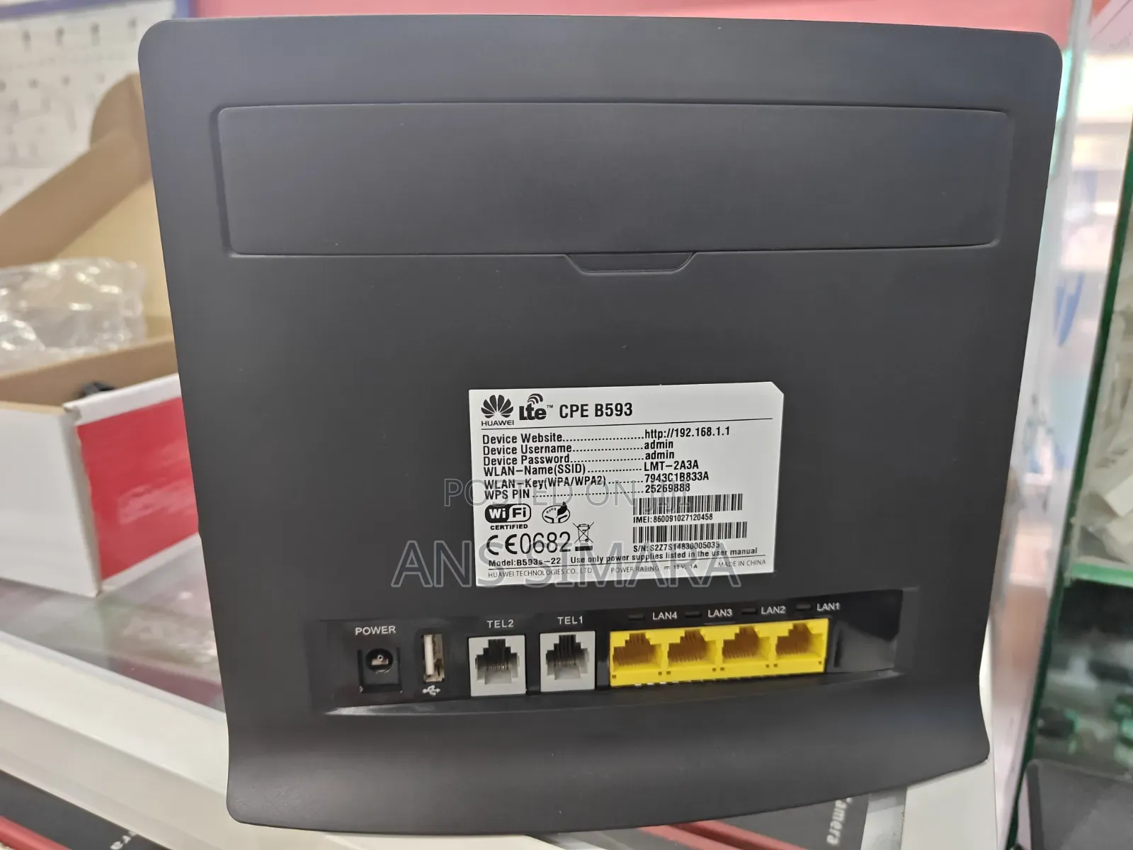 Lte Cpe B593 Huawei GSM Router