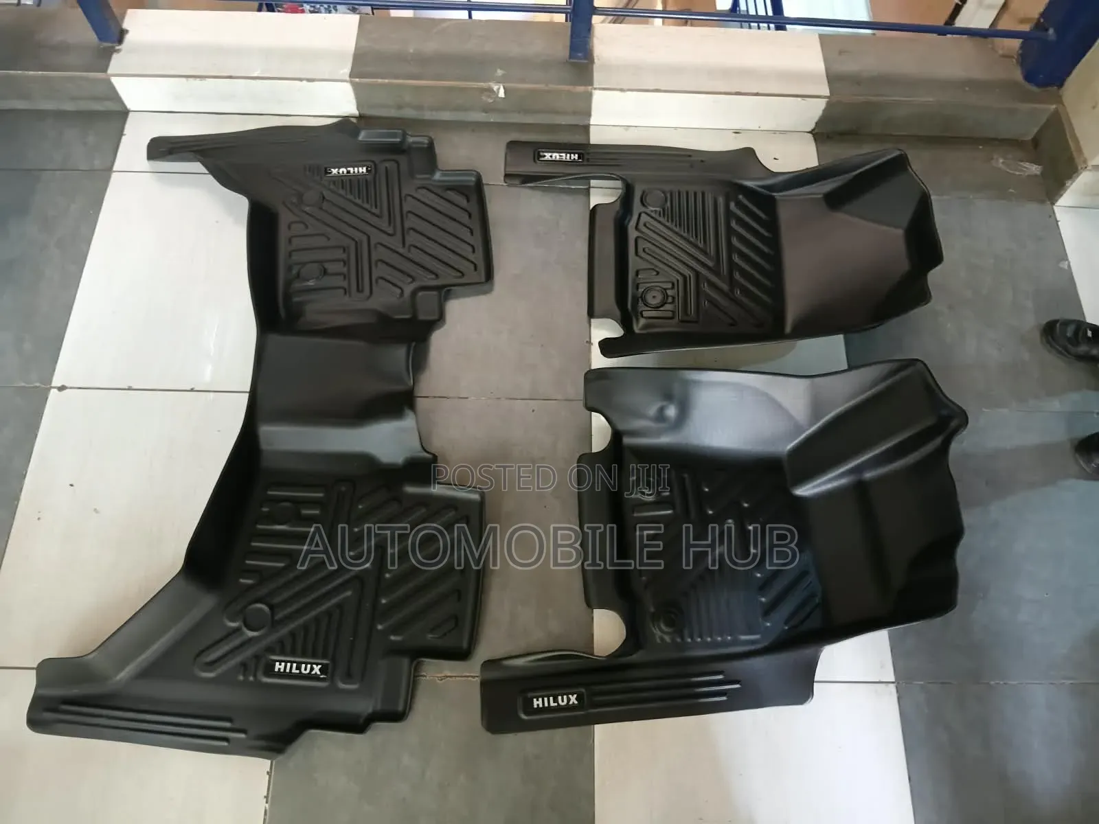 Toyota Hillux Floor Mats Full Coverage 5D Floor Mats