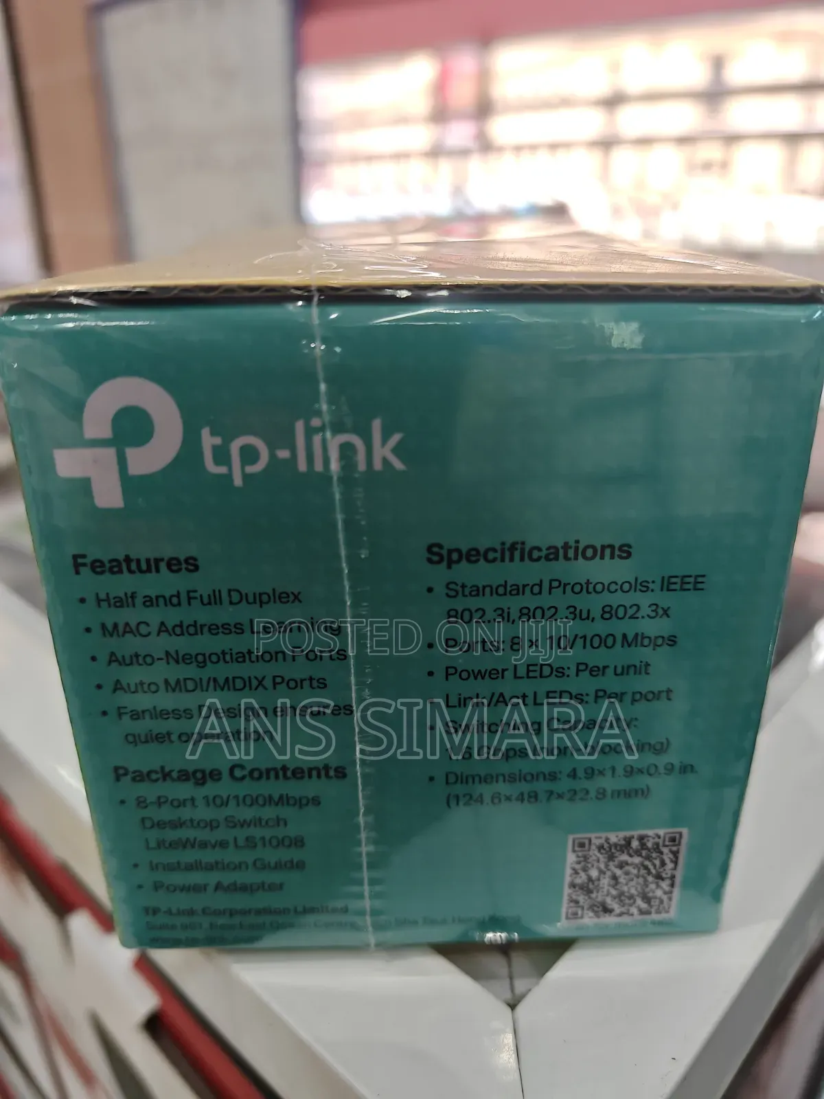 LS1008 8 Port Switch TP Link