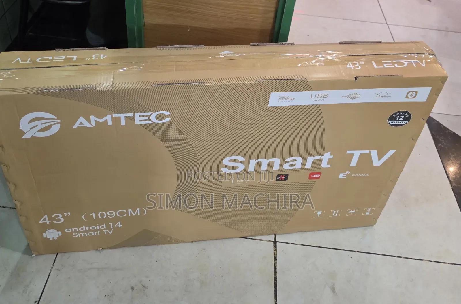 43 Inch Amtec Smart Android TV