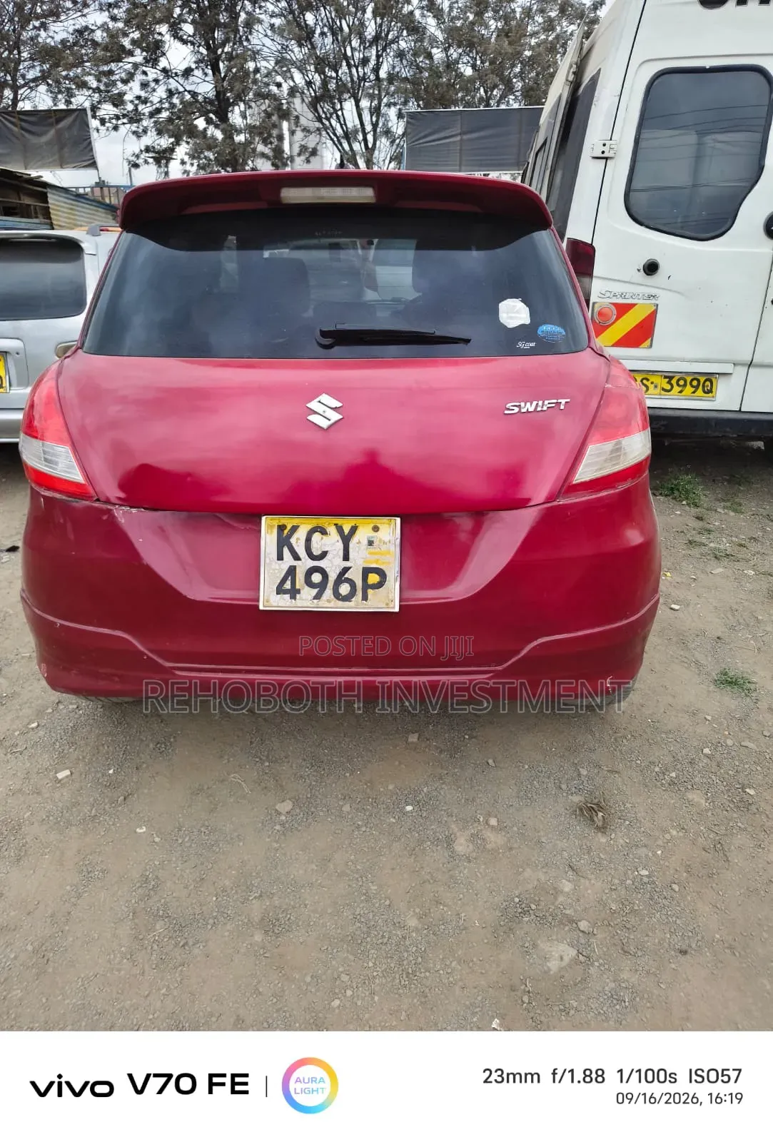 Suzuki Swift 2012 Red