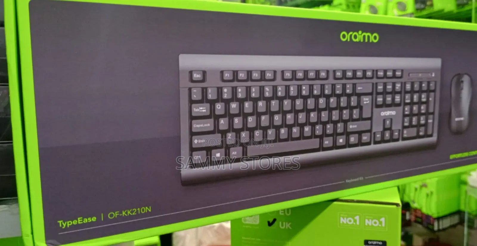 Oraimo TypeEase Wireless Keyboard and Mouse Set