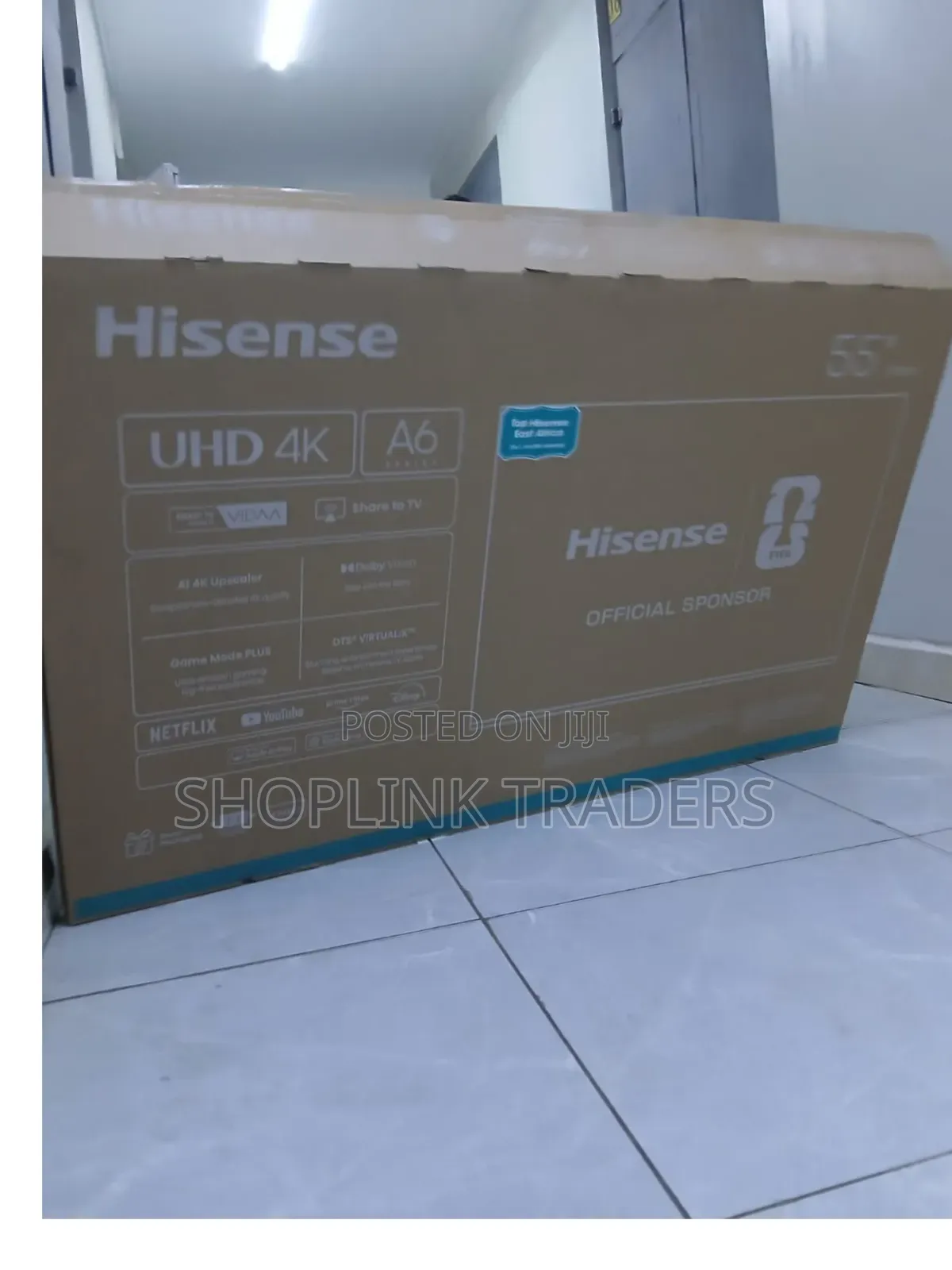 Hisense 55" Inch TV Ultra Hd TV Frameless Smart TV-Vidaa