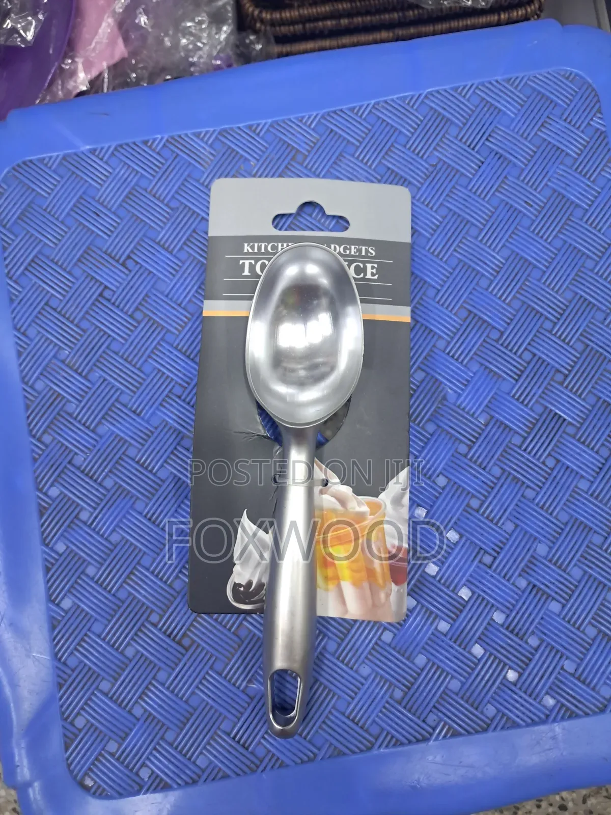 Stainless Steel Ice Cream Scoop.