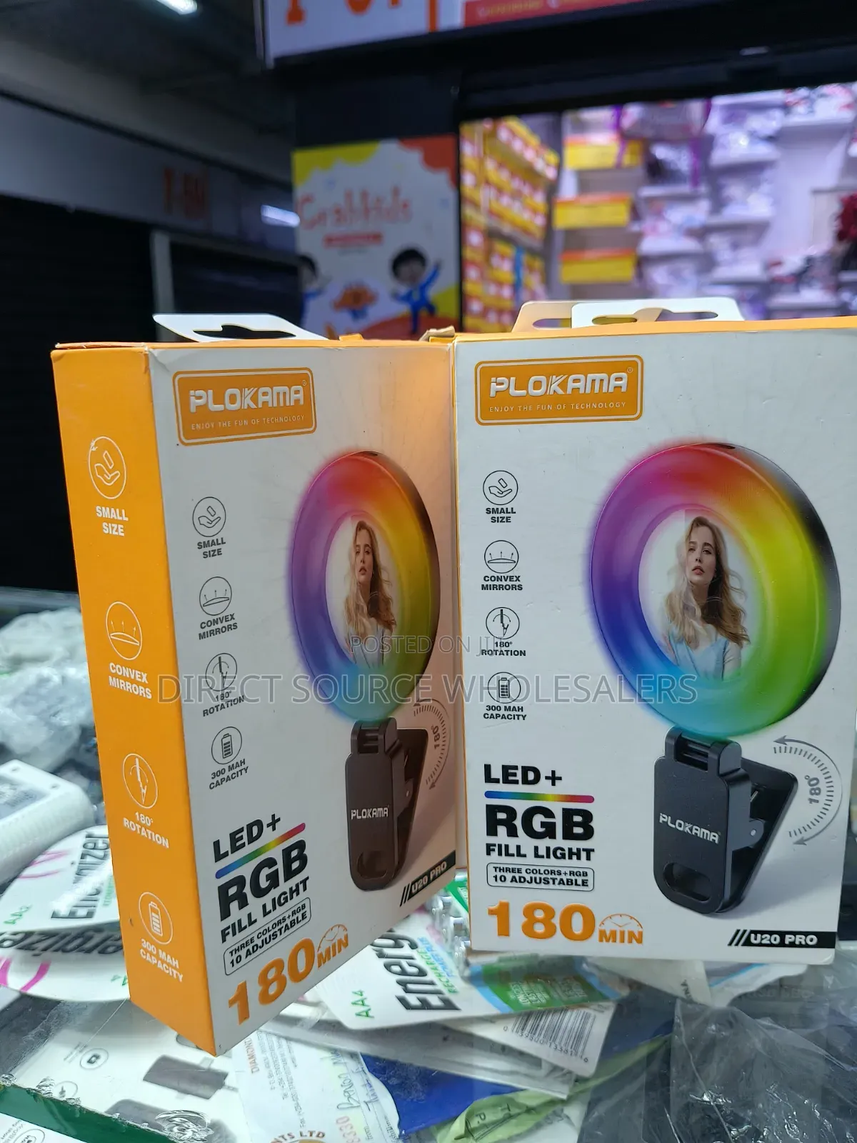 LED RGB Fill Light for Phone Selfies