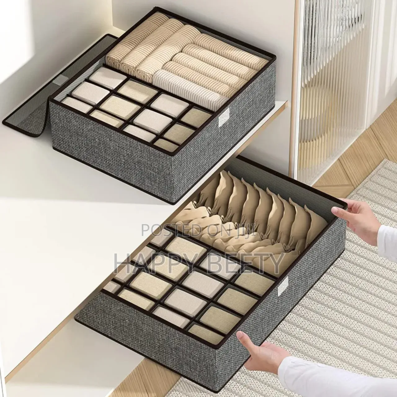 *17 Grid Undergarment Organizer / 3in1 Undergarment Organizer