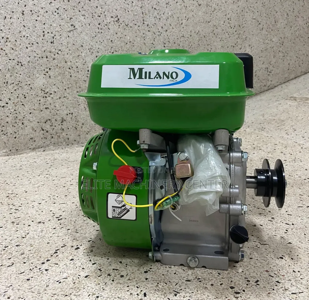 8hp Milano Italia 4-Stroke Petrol Engine,
