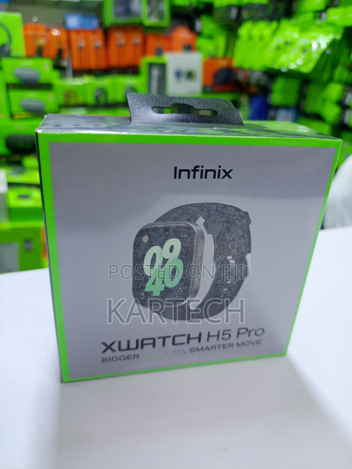 Infinix XWatch H5 Pro AMOLED Smart Watch -Heart Rate SpO2 Monitoring