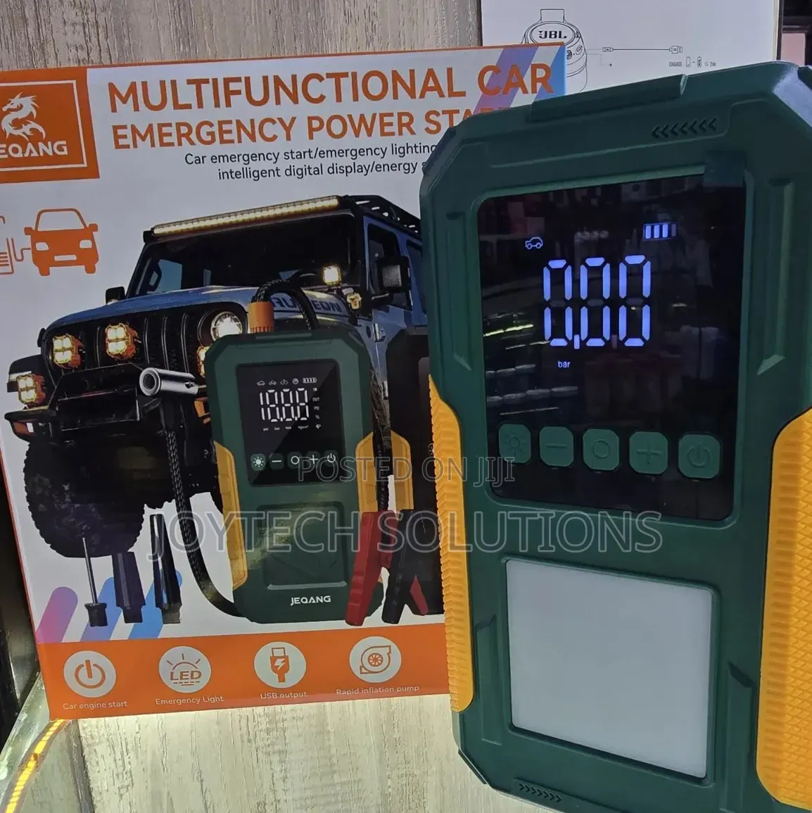 Multifunction Car Jump Starter Air Compressor