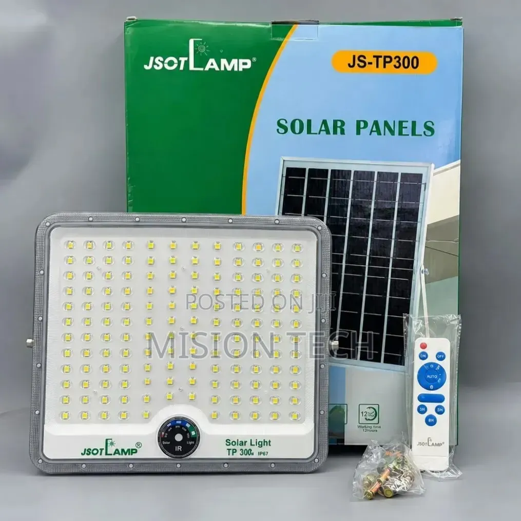 JSOT 300W Solar LED Flood Light