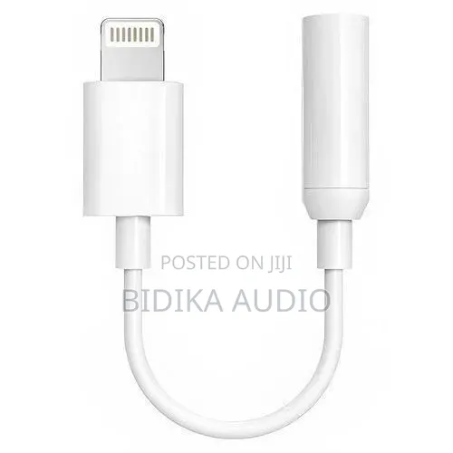 Lightening to Aux 3.5mm Audio Earphones Jack Adapter