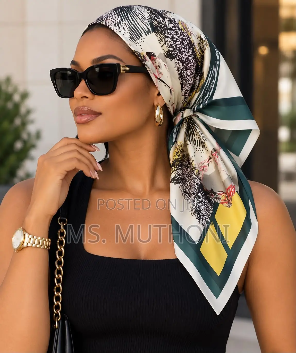 Urban Bandana Luxe (70x70)