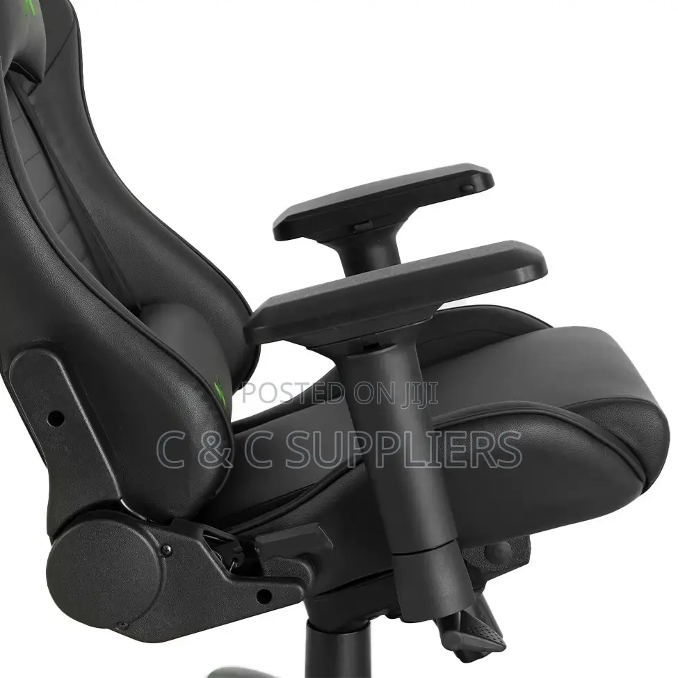 Black Leather Gaming Chair