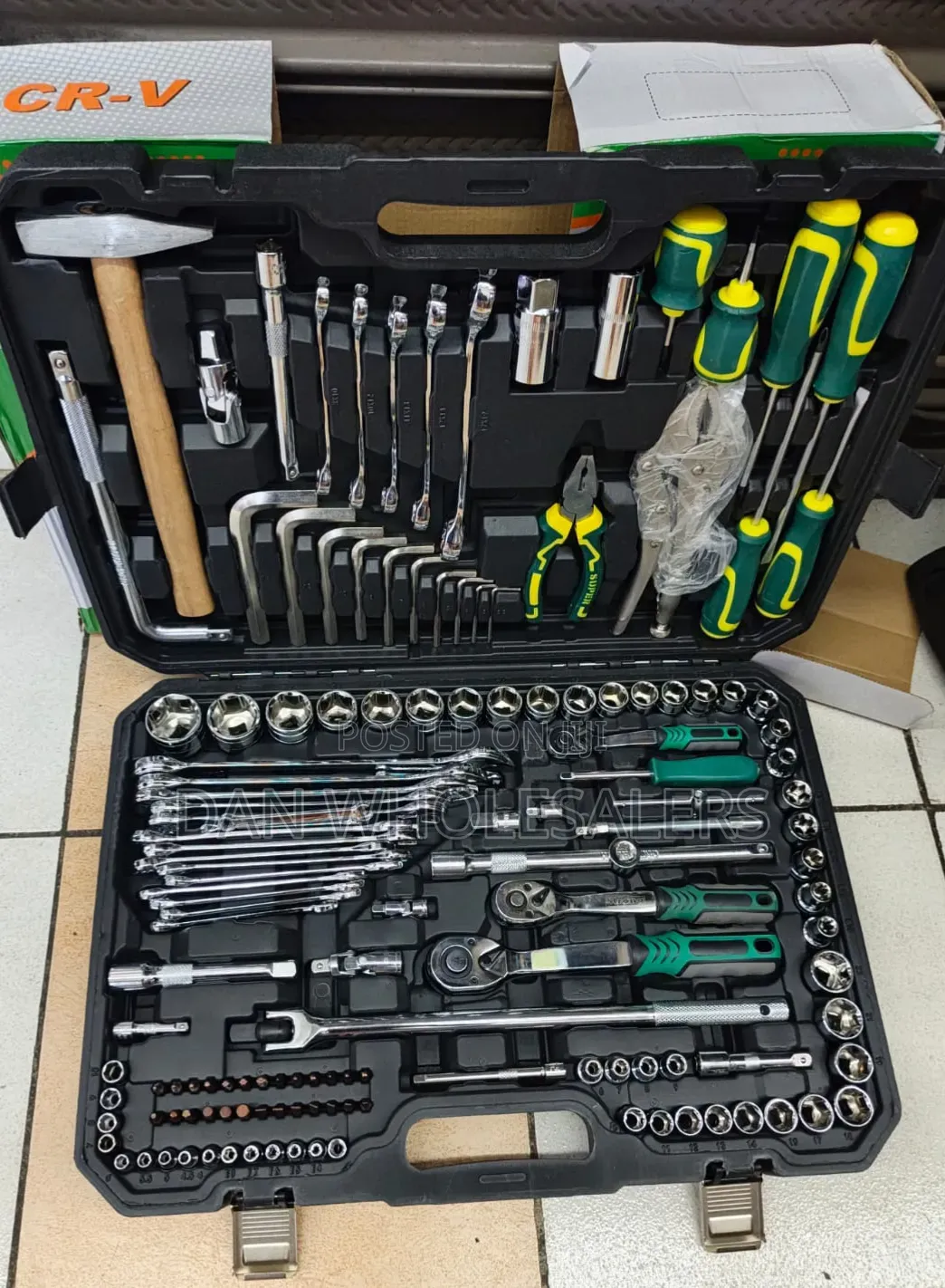 142pcs CRV Toolset