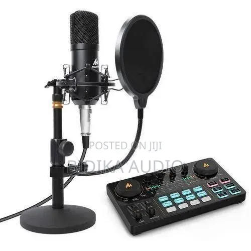 Sound Card Mixer ,Microphone Interface Audio Studio External Sound