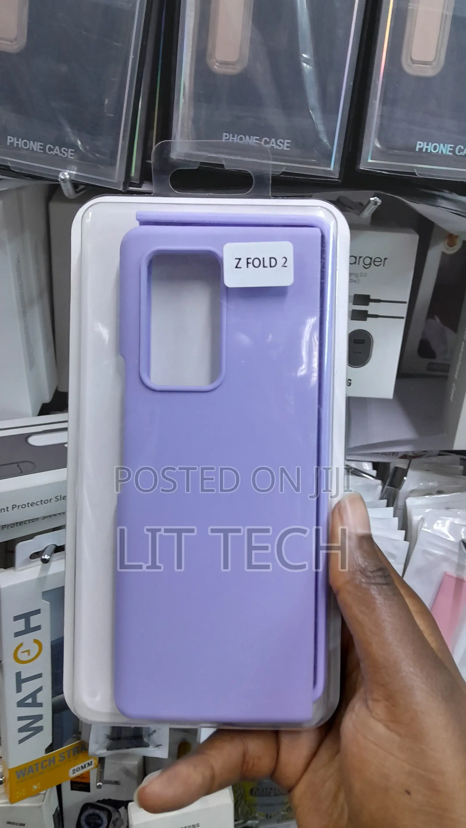 Samsung Galaxy Z Fold 2 Case Slim Liquid Silicone