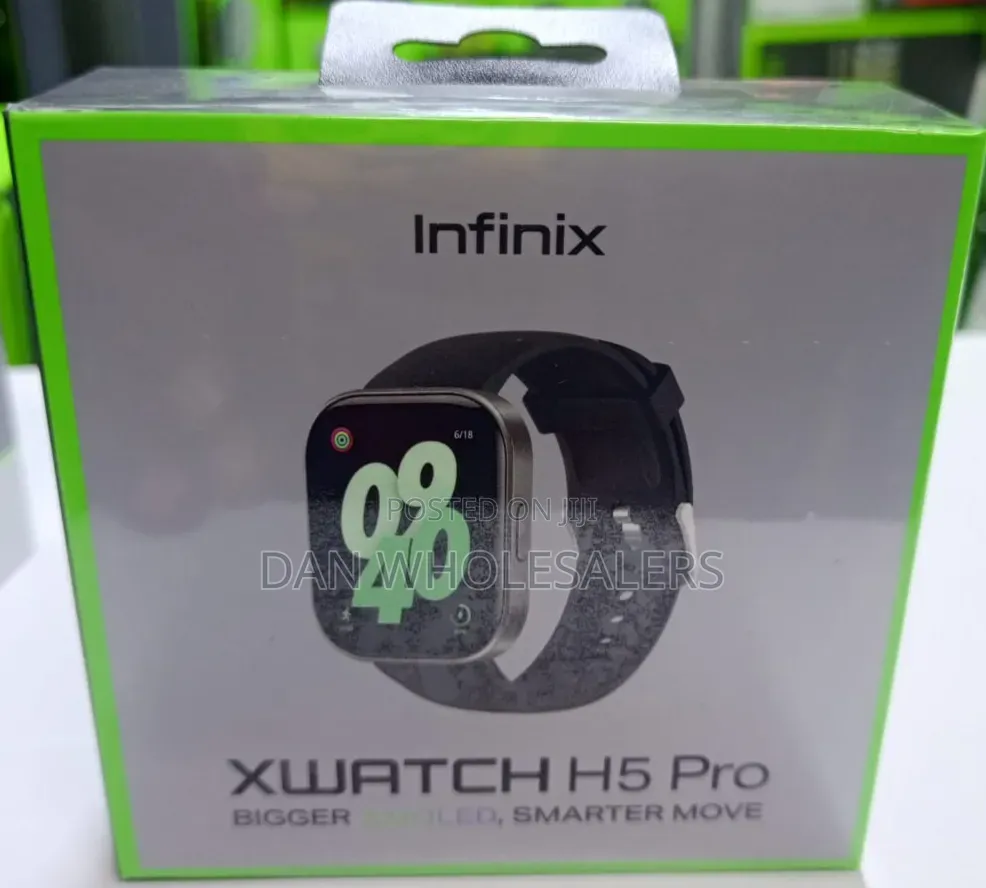 Infinix Xwatch H5 Pro - Bigger AMOLED Display Smart Watch