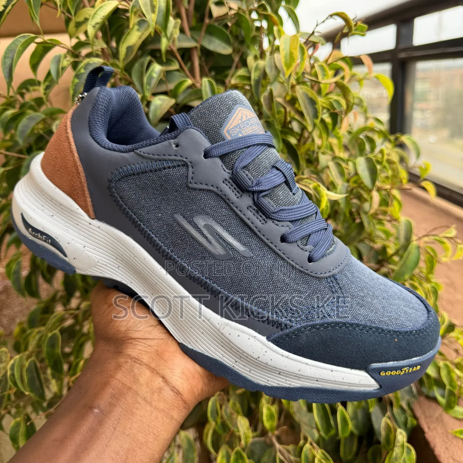 Skechers Arch Fit Goodyear-Soled Sneakers