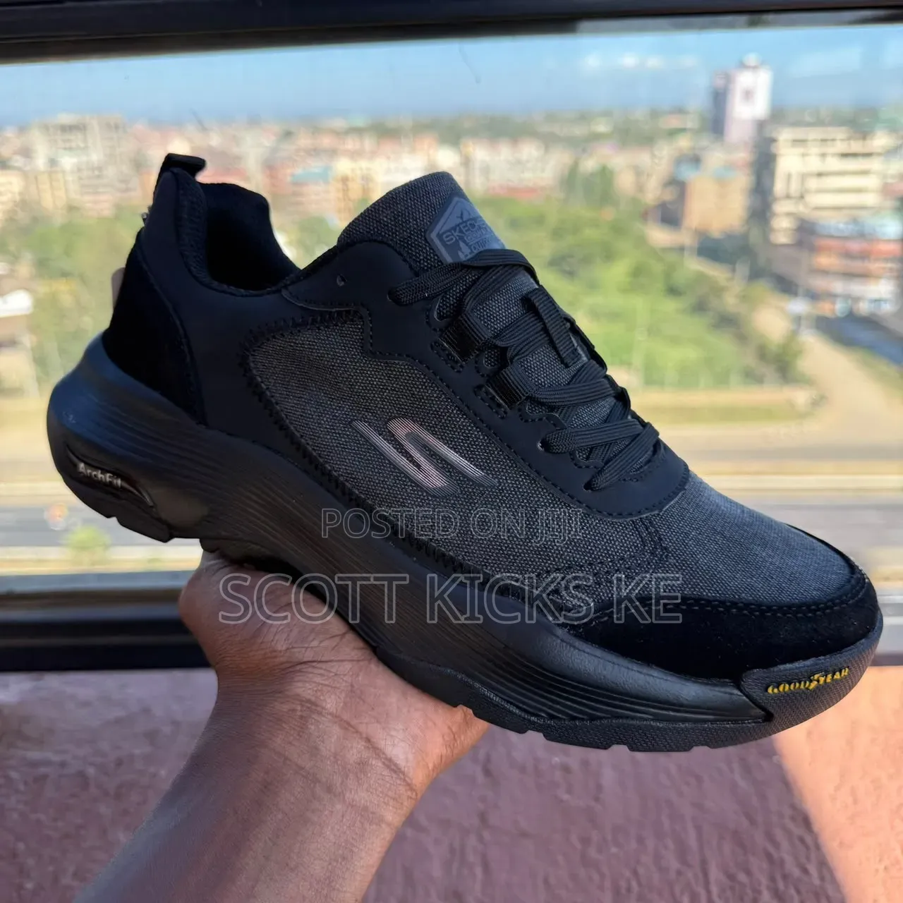 Skechers Arch Fit Goodyear-Soled Sneakers