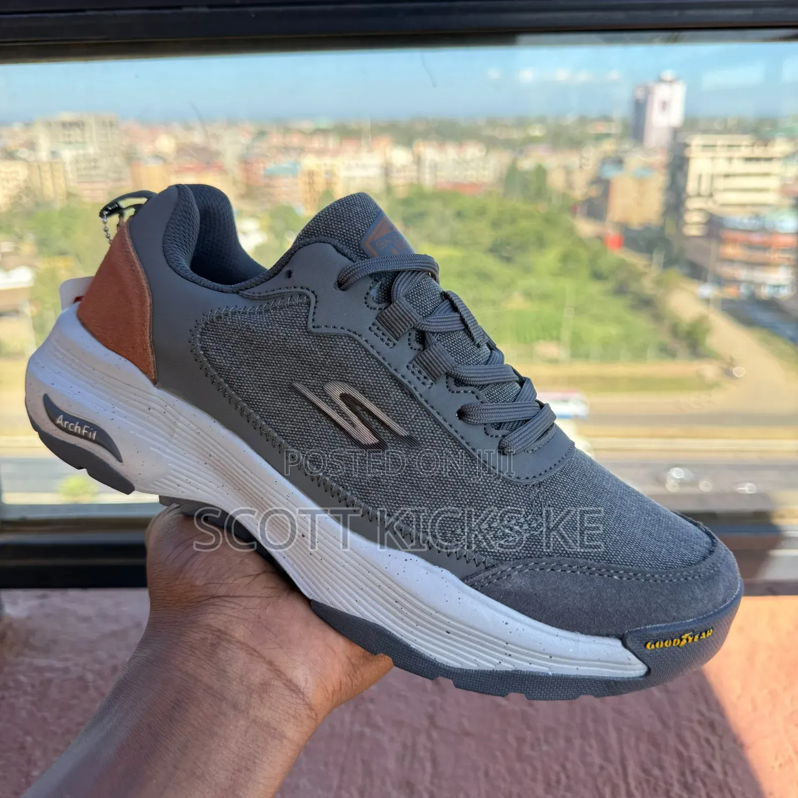 Skechers Arch Fit Goodyear-Soled Sneakers