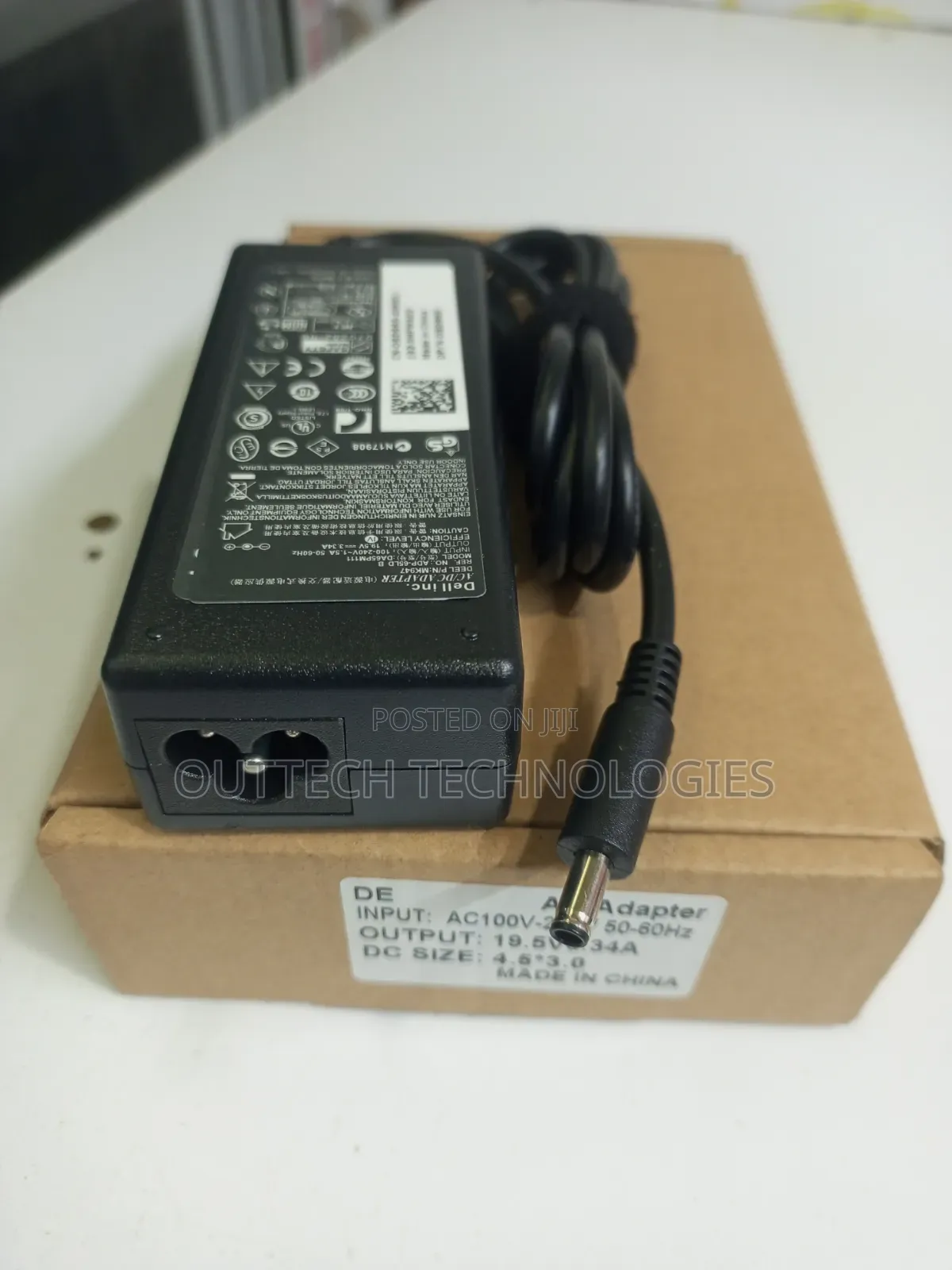 Dell Small Pin Laptop Charger Adapter 65W