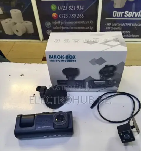 3in1 Full Hd 1296p Dash Cam With Night Vision