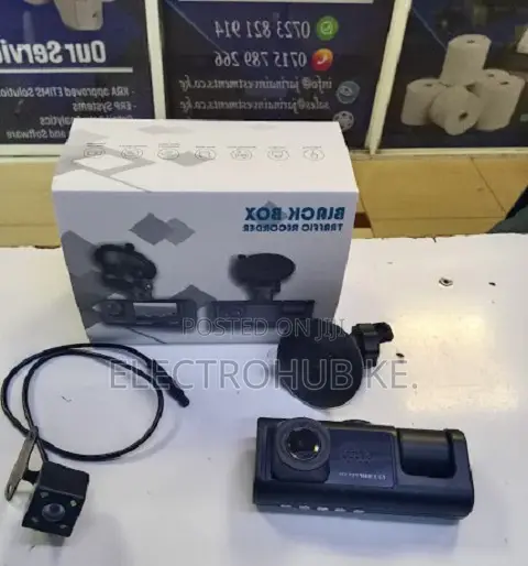 3in1 Full Hd 1296p Dash Cam With Night Vision