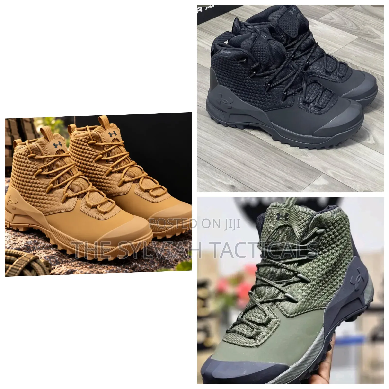 Outdoor Tactical Legit Original Waterproof Hiking Underamour Boot