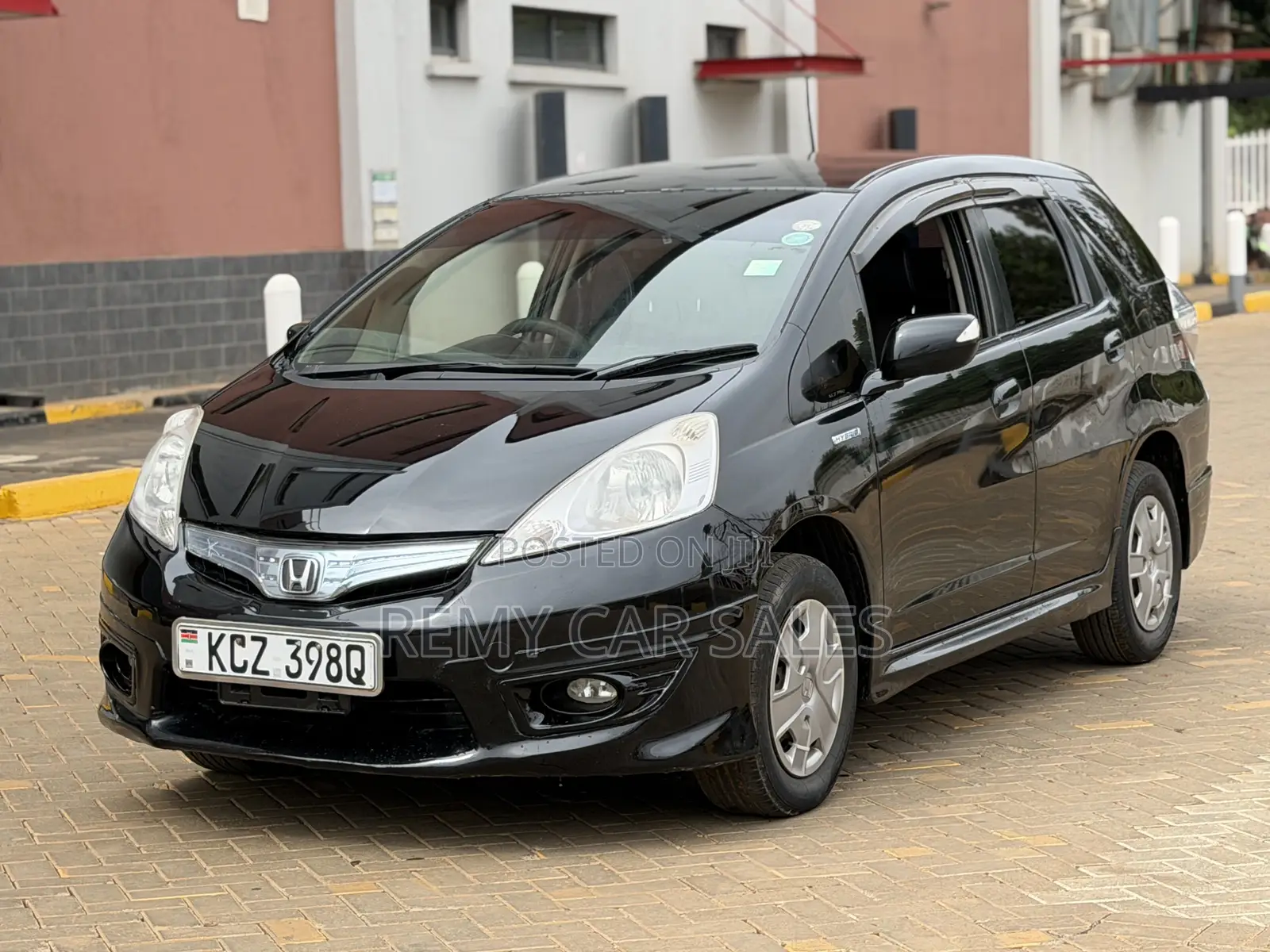 Honda Fit Shuttle 2013 Black