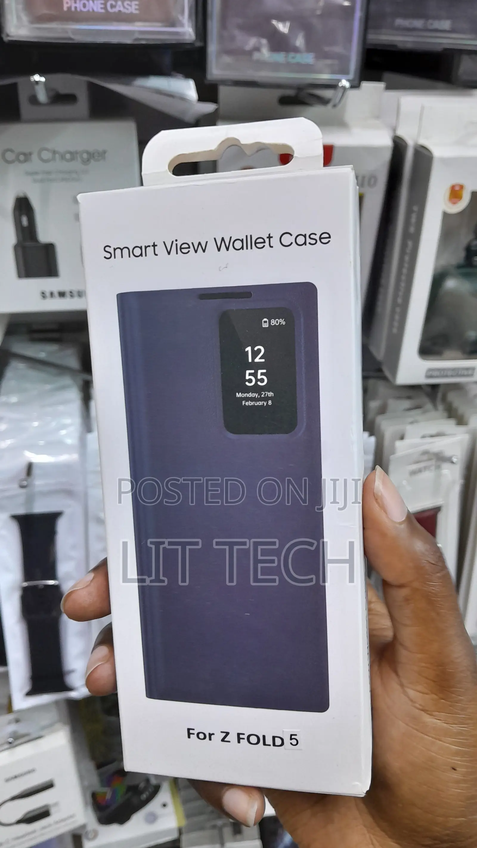 Smartview Wallet Flip Cover for Samsung Galaxy Z Fold 5