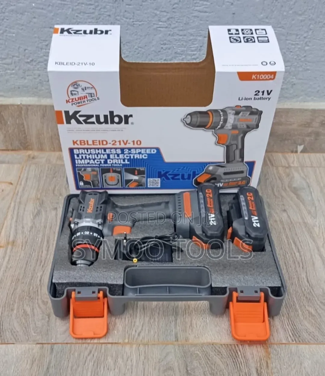 Powerful Cordless Kzubr Brushless Drill