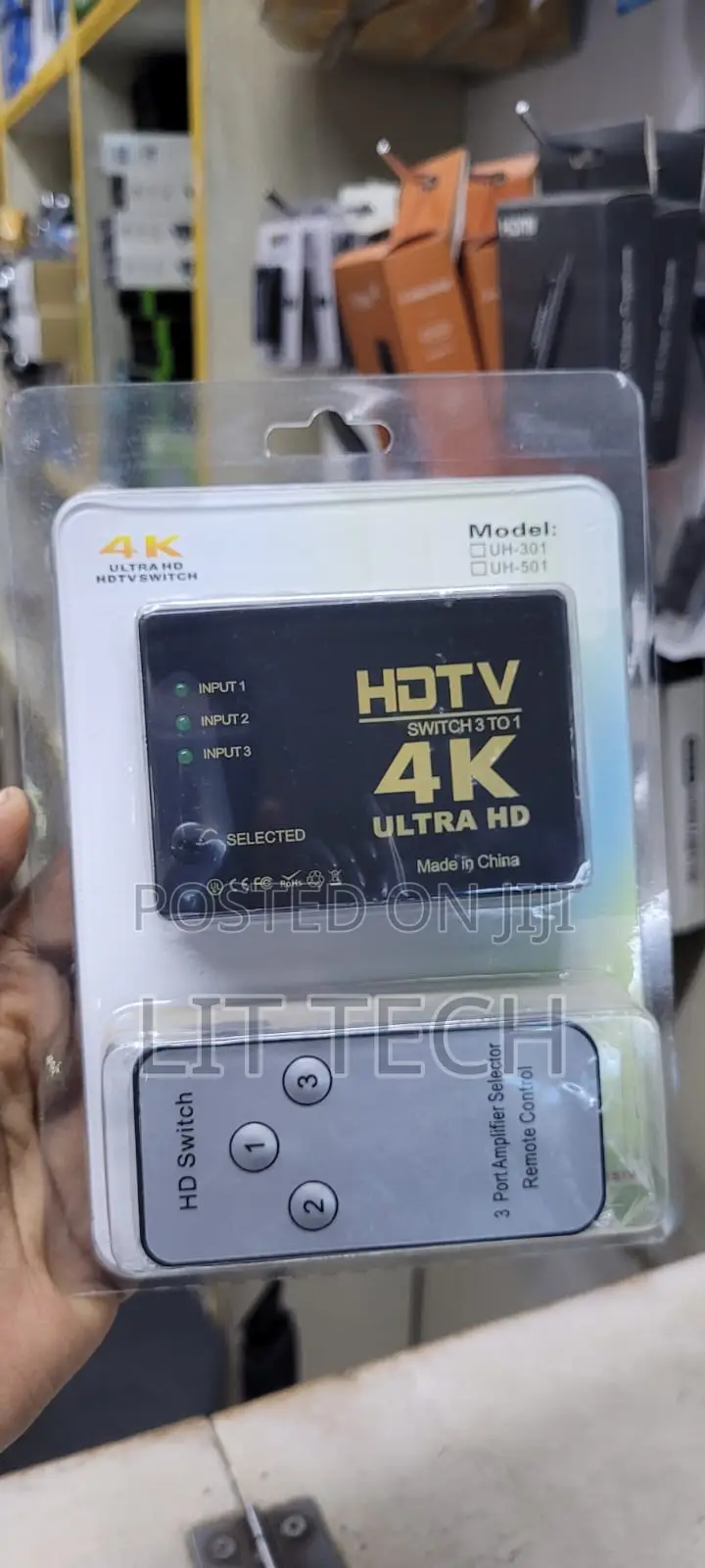 Hdmi Switch Ultra Hd 1080P Hdmi Switch Selector Splitter