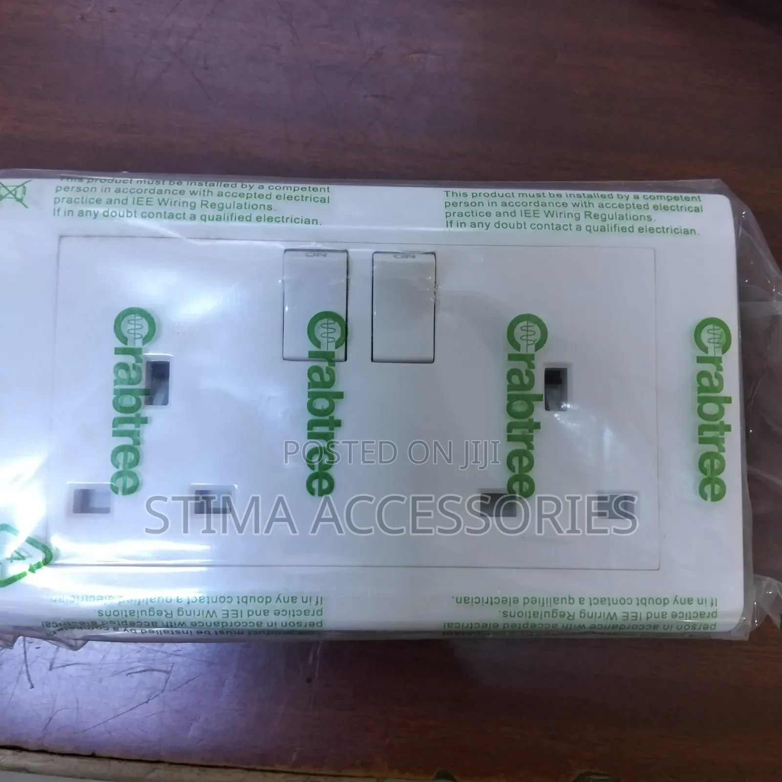 Twin Socket Crabtree
