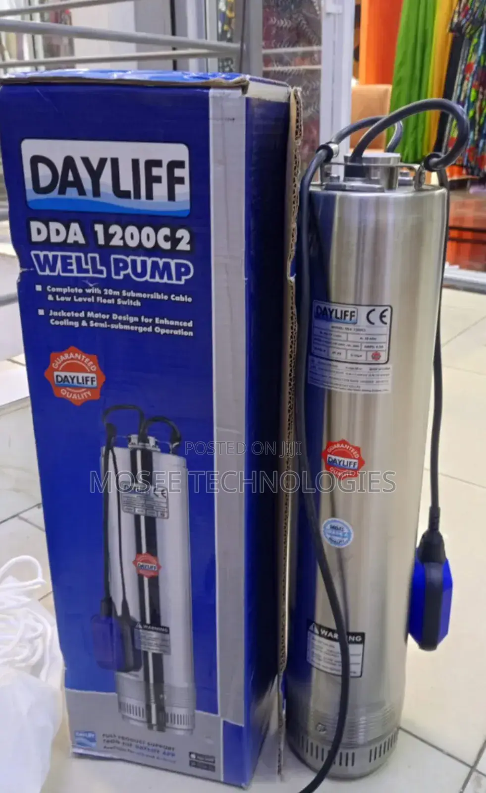Dayliff DDA 1200C2 Electric Submersible Pump